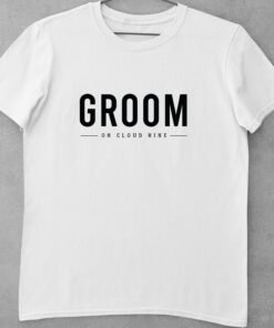 Alternative view of Personalised Groom T-Shirts - Bachelor Party Matching T-Shirts