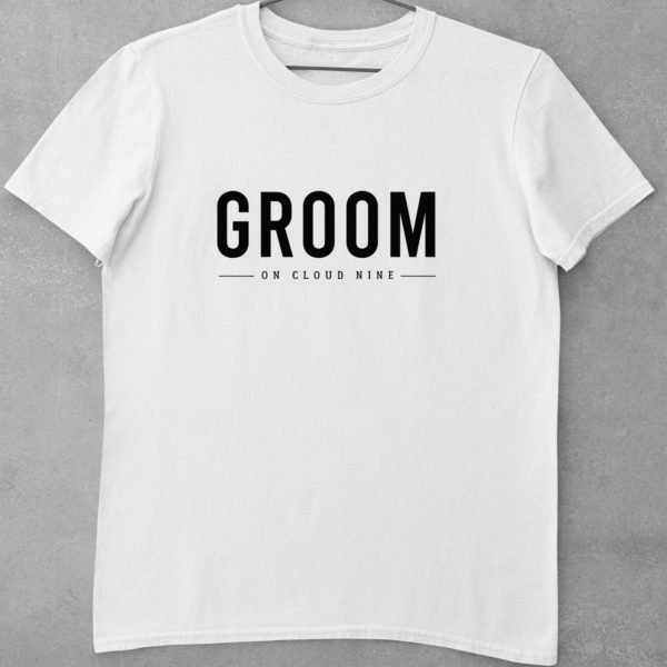 Alternative view of Personalised Groom T-Shirts - Bachelor Party Matching T-Shirts