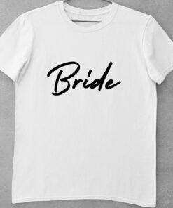 Alternative view of Personalised T-Shirts for Bachelor/Bachelorette Party - Bride & Groom T-Shirts