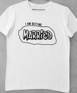 Alternative view of Personalised T-Shirts for Bachelor/Bachelorette Party - Bride & Groom T-Shirts