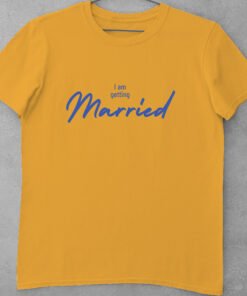 Alternative view of Personalised T-Shirts for Bachelor/Bachelorette Party - Bride & Groom T-Shirts