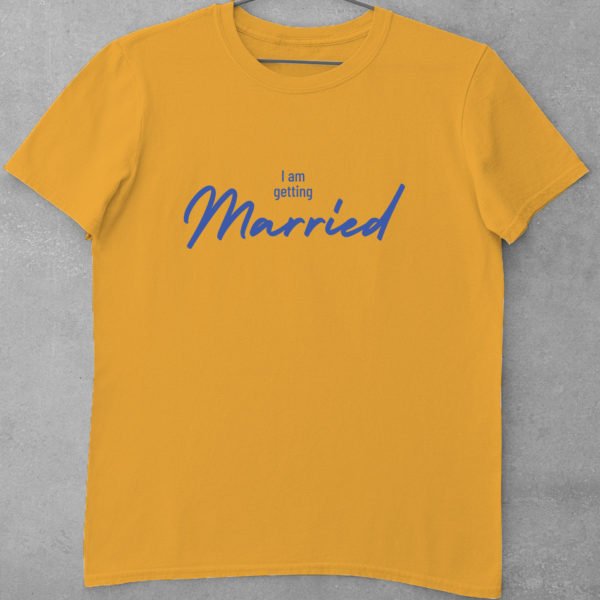 Alternative view of Personalised T-Shirts for Bachelor/Bachelorette Party - Bride & Groom T-Shirts