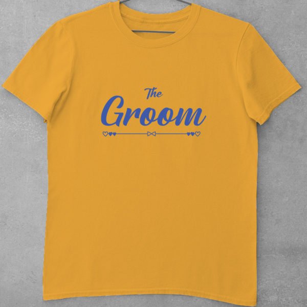 Alternative view of Personalised T-Shirts for Bachelor/Bachelorette Party - Bride & Groom T-Shirts