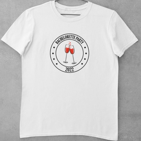 Alternative view of Personalised T-Shirts for Bachelor/Bachelorette Party - Bride & Groom T-Shirts