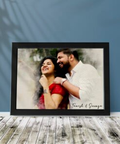 Couples Portrait Frames - Watercolor Portrait - Gifts for Him & Her - Personalised Home Decor