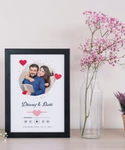 Couples, Couples Anniversary Collage Frames - Anniversary Gifts for Him & Her - Personalised Home Decor