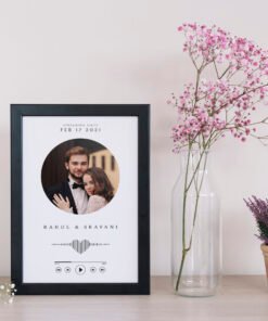 Couples, Couples Anniversary Collage Frames - Anniversary Gifts for Him & Her - Personalised Home Decor
