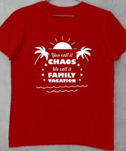 Alternative view of Personalised Family Matching Group Vacation T-Shirts