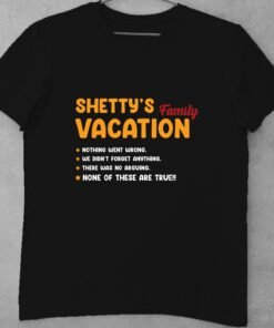 Alternative view of Personalised Family Matching Group Vacation T-Shirts