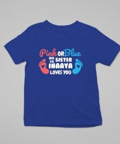 Alternative view of Personalised Family Baby Shower T-Shirts
