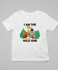 Alternative view of Kids Birthday Family T-Shirts - Wild One Theme