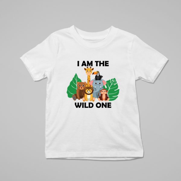 Alternative view of Kids Birthday Family T-Shirts - Wild One Theme