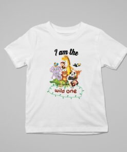 Alternative view of Kids Birthday Family T-Shirts - Wild One Theme