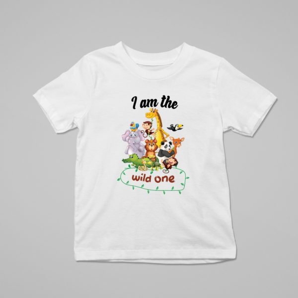 Alternative view of Kids Birthday Family T-Shirts - Wild One Theme