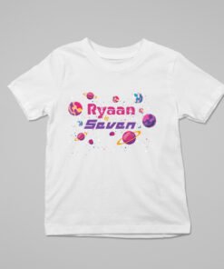 Alternative view of Kids Custom Birthday T-Shirts -Space Theme T-Shirts