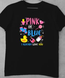Alternative view of Personalised Family Baby Shower T-Shirts