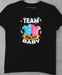 Alternative view of Personalised Family Baby Shower T-Shirts