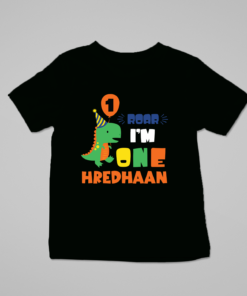 Alternative view of Personalized First Birthday Baby Rompers/T-Shirts