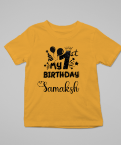 Alternative view of Personalized First Birthday Baby Rompers/T-Shirts