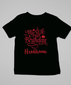 Alternative view of Personalized First Birthday Baby Rompers/T-Shirts