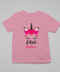 Alternative view of Personalized First Birthday Baby Rompers/T-Shirts