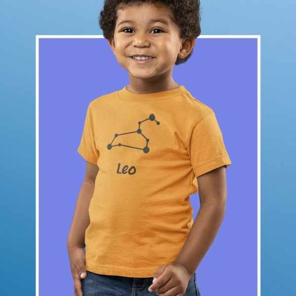 Personalised Kids Zodiac Theme T-Shirts