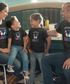 Personalised Family Baby Shower T-Shirts