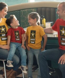 Personalised Family Group T-Shirts - Family Matching T-Shirts