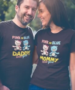 Personalised Family Baby Shower T-Shirts