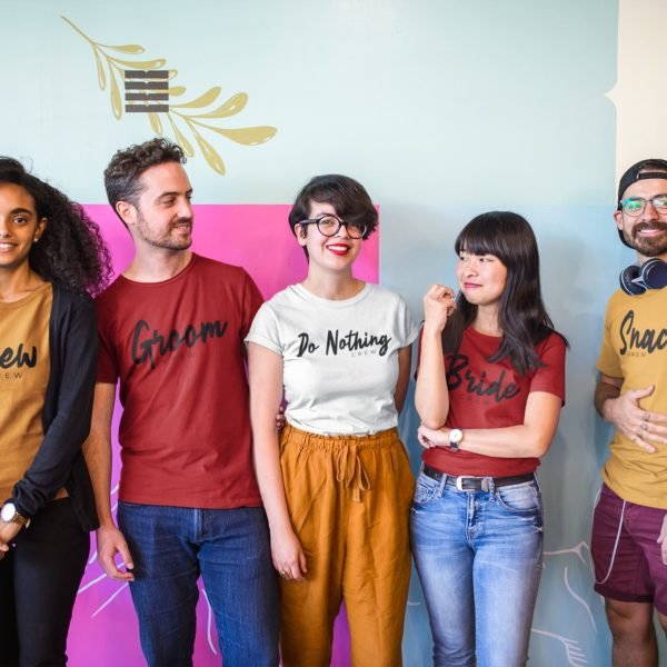 Personalised Bride T-Shirts - Bachelor Party Matching T-Shirts