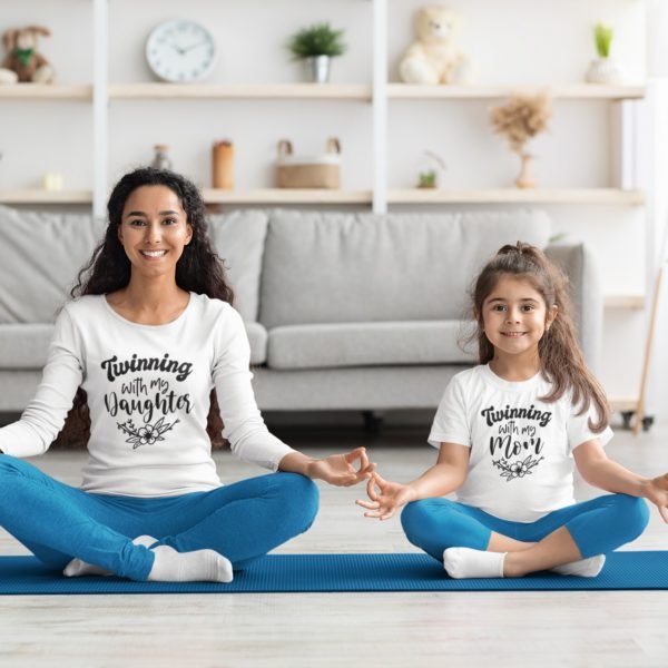 Mom And Daughter Matching T-Shirts