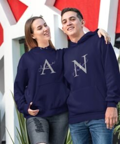 Alternative view of Personalised Couple Hoodies for Pre-Wedding Photoshoots & Anniversary