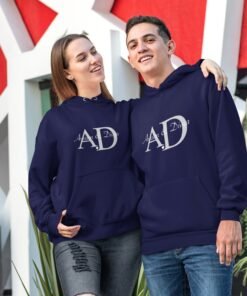 Alternative view of Personalised Couple Hoodies for Pre-Wedding Photoshoots & Anniversary
