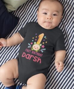 Personalized First Birthday Baby Rompers/T-Shirts