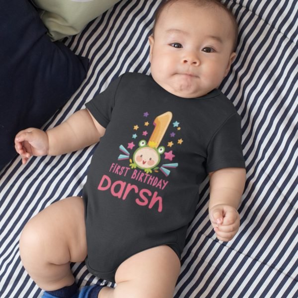 Personalized First Birthday Baby Rompers/T-Shirts