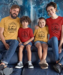 Personalised Family Matching Group Vacation T-Shirts