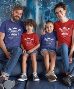 Personalised Family Matching Group Vacation T-Shirts
