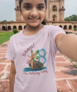 Kids Custom Birthday T-Shirts -Princess Theme T-Shirts