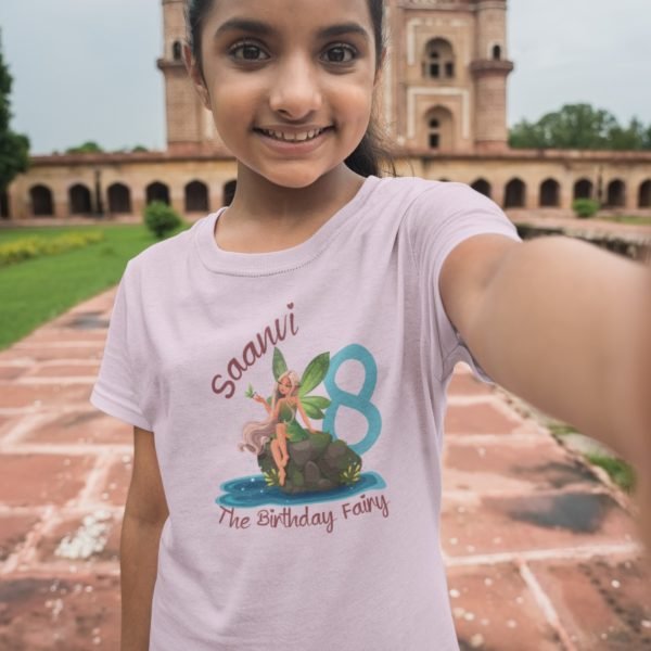 Kids Custom Birthday T-Shirts -Princess Theme T-Shirts