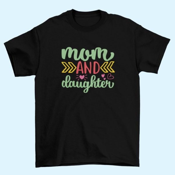 Alternative view of Mom And Daughter Matching T-Shirts