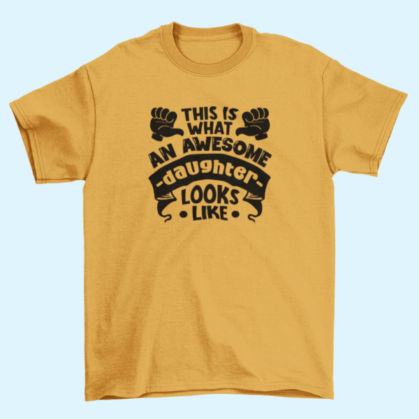 Alternative view of Dad And Daughter Matching T-Shirts - Father's Day Gifts