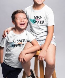 Siblings Matching T-Shirts - Brother & Sister Matching T-Shirts - Rakhi Gifts for Kids