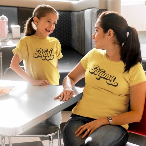 Mom And Daughter Matching T-Shirts