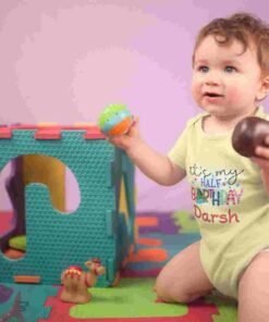 Personalized Half Birthday Baby Rompers