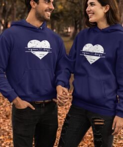 Alternative view of Personalised Couple Hoodies for Pre-Wedding Photoshoots & Anniversary