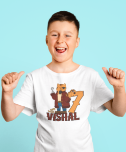 Kids Custom Birthday T-Shirts -Pirate Theme T-Shirts