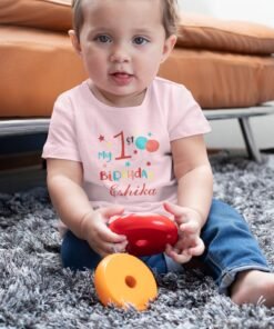 Personalized First Birthday Baby Rompers/T-Shirts