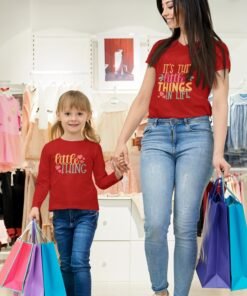 Mom And Daughter Matching T-Shirts