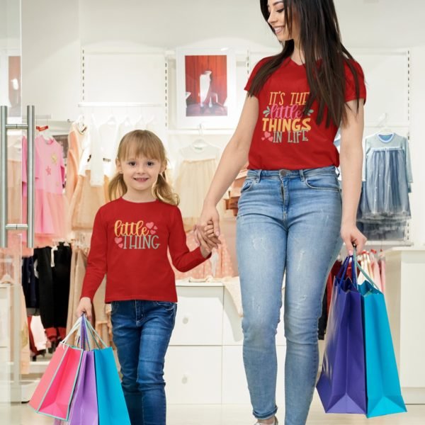 Mom And Daughter Matching T-Shirts