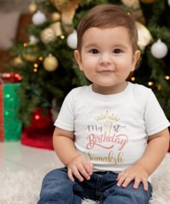 Personalized First Birthday Baby Rompers/T-Shirts